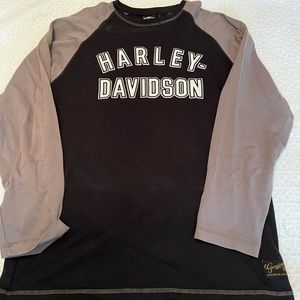 Men’s Harley Davidson long sleeve size Large